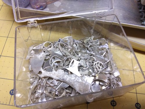 Judy Larson's Argentium Silver Scrap Chain - , Contemporary Wire Jewelry, Making Chain, Chain Making , Butane Torch, Soldering, Solder, Argentium scrap